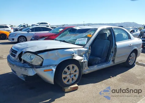 2005 Kia Optima Ex V6/Lx V6 from USA, damaged, VIN KNAGD128X55419573